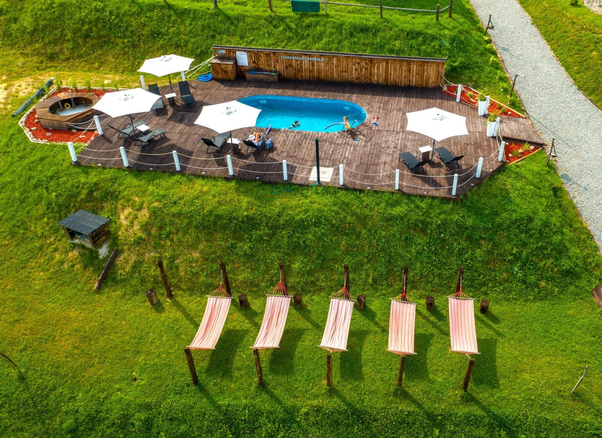 Chata W Bieszczadzie Apartamenty I Domki Z Sauna Bieszczady Polańczyk Εξωτερικό φωτογραφία